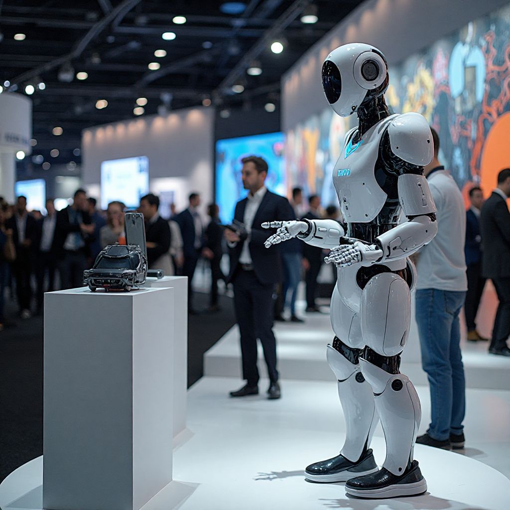 Expoziție de tehnologii IA