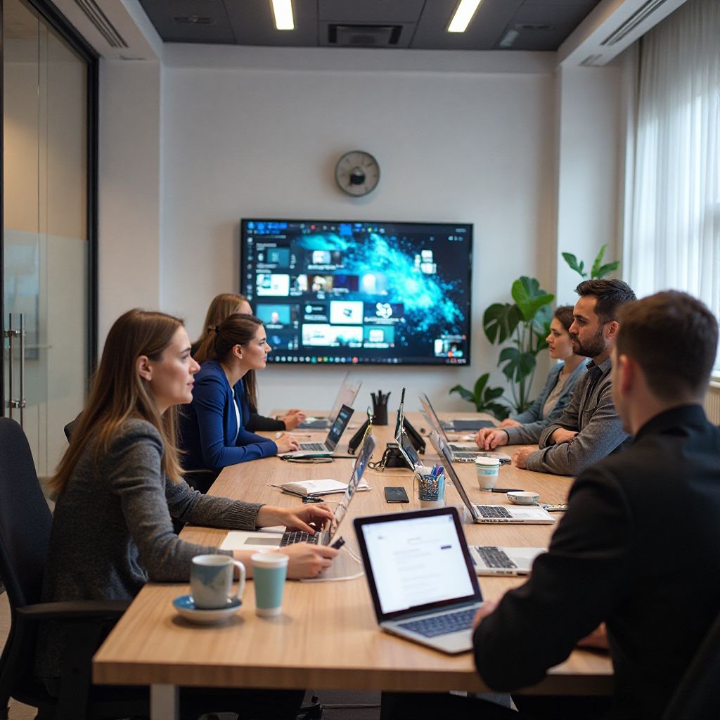 Echipa de organizare a conferinței IA România 2025